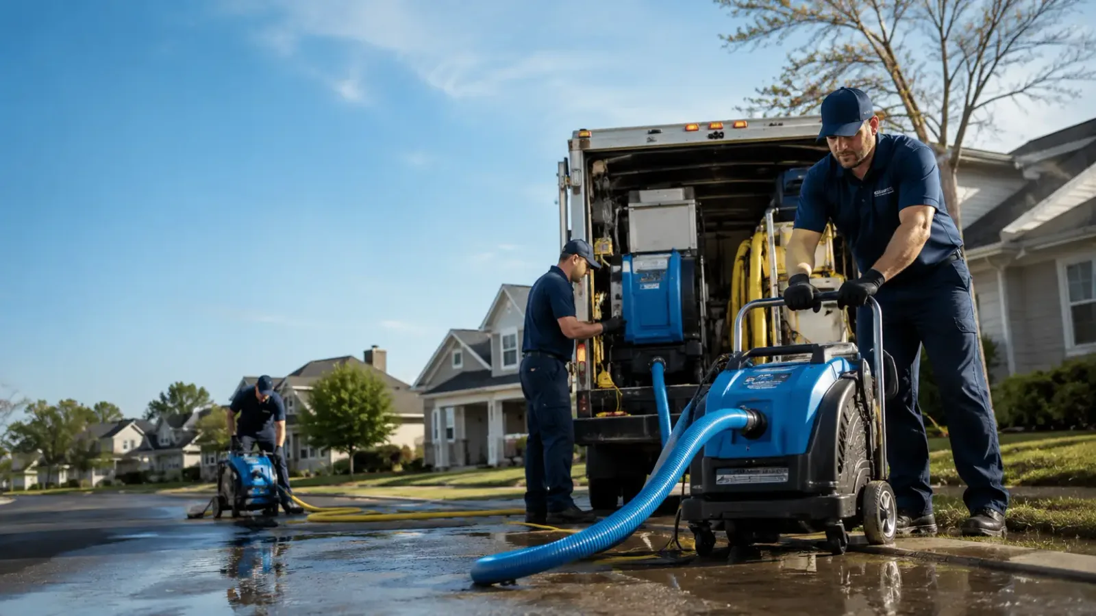 Flood Damage Cleanup in Lakeside, MI